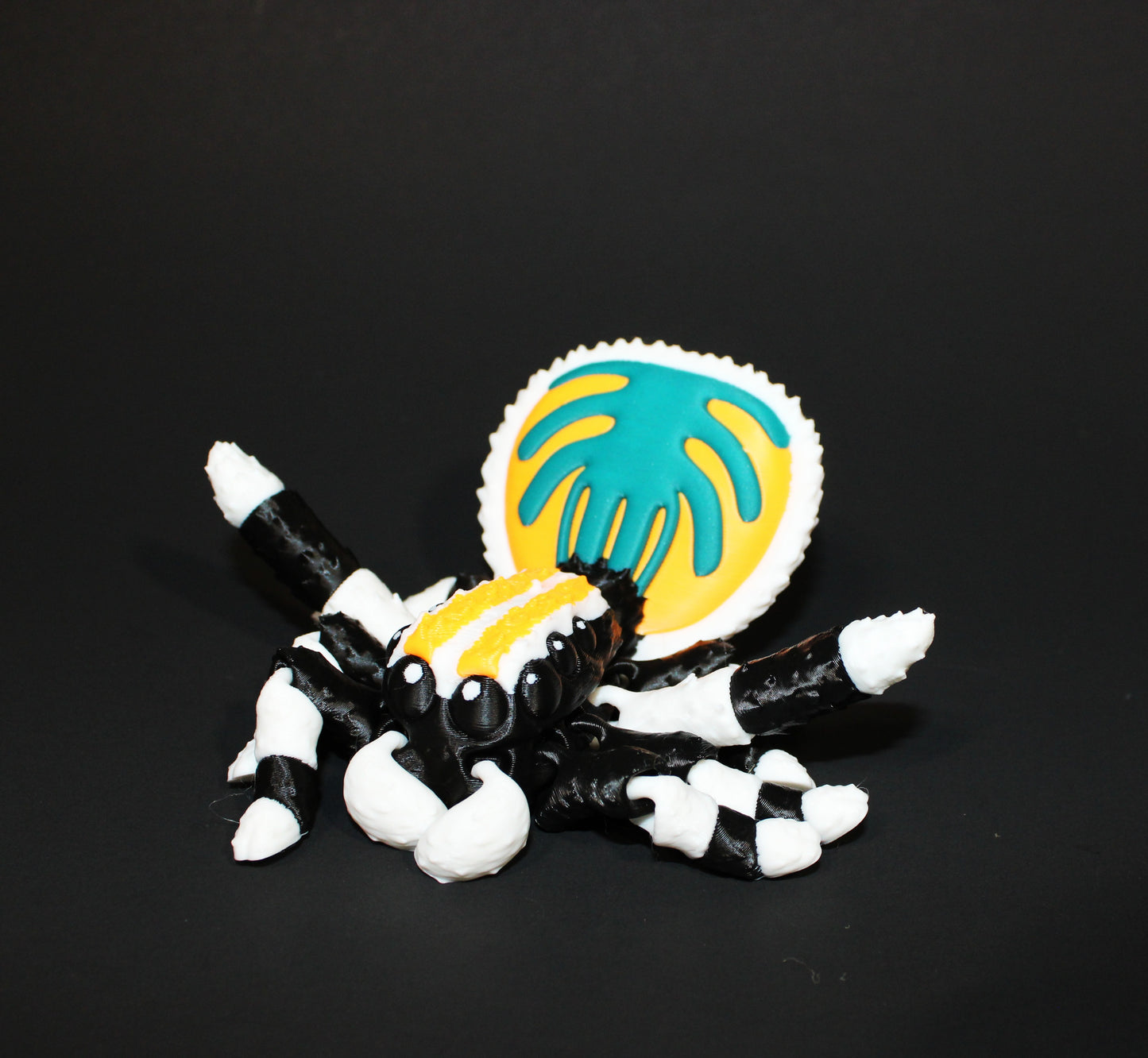 3D Printed Articulated Flexi Peacock Spider Fidget Toy