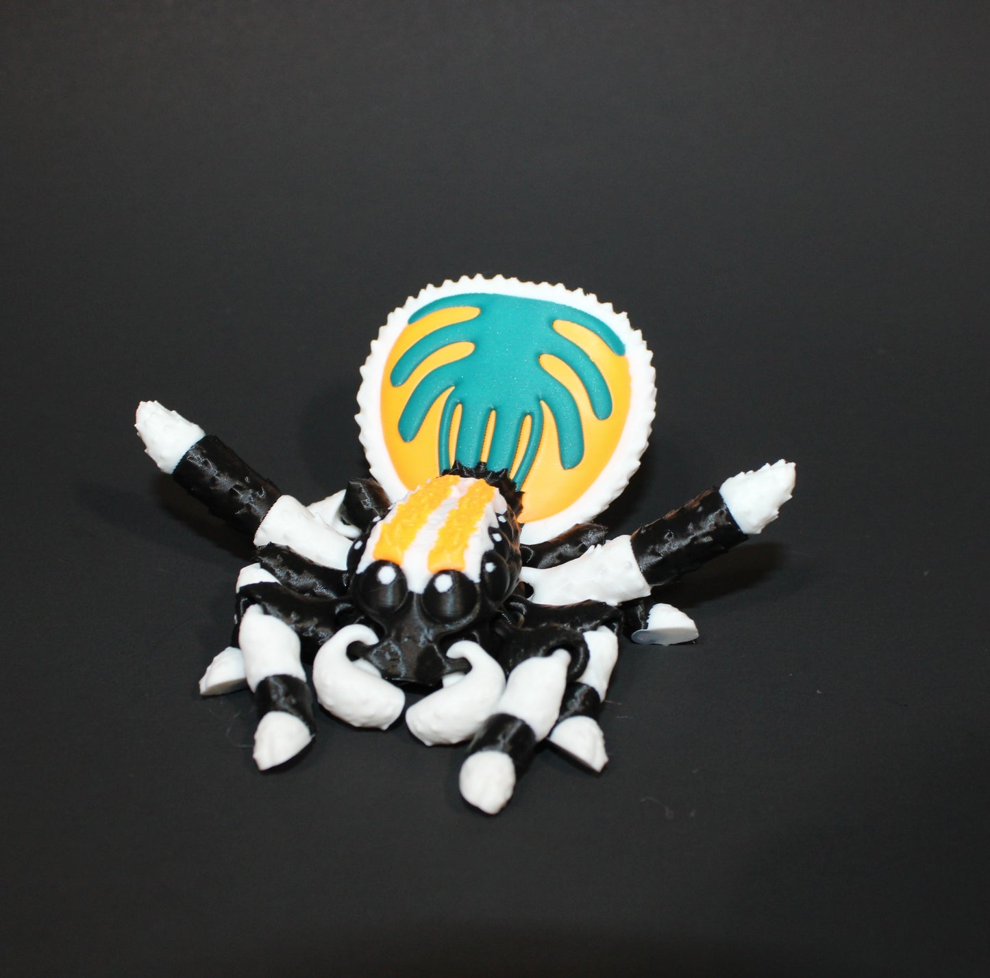 3D Printed Articulated Flexi Peacock Spider Fidget Toy