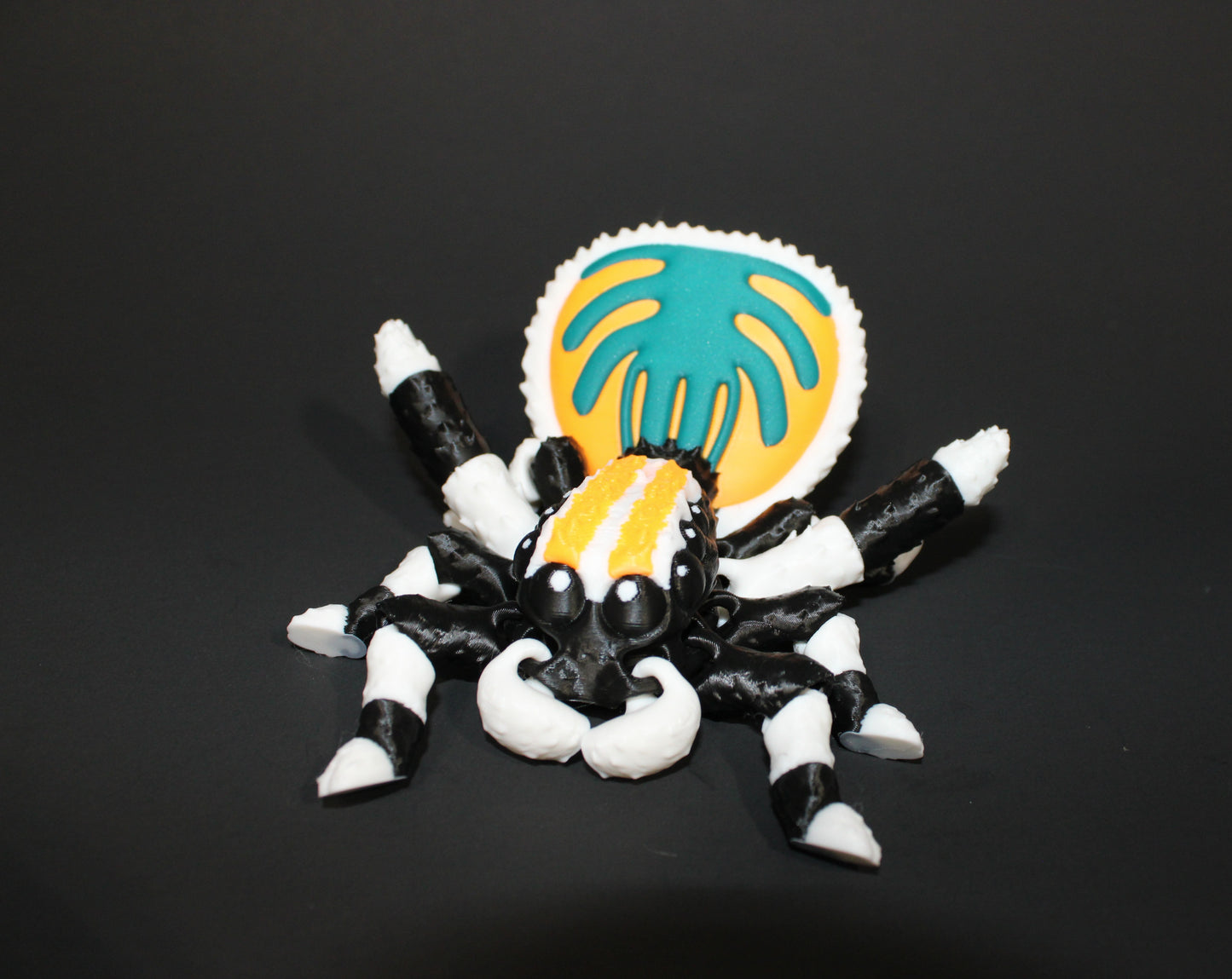 3D Printed Articulated Flexi Peacock Spider Fidget Toy