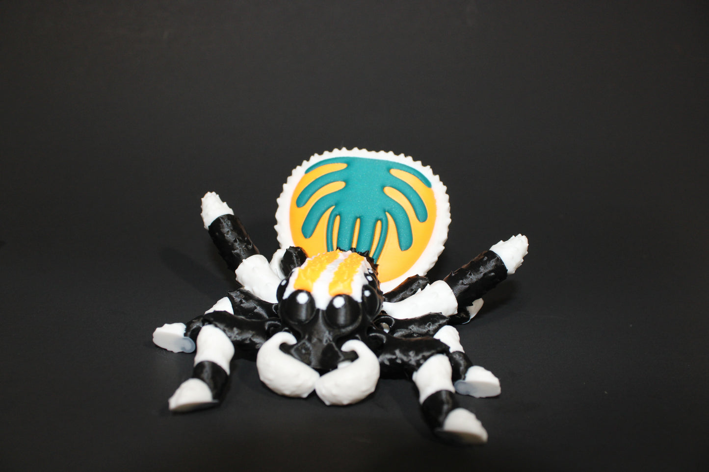 3D Printed Articulated Flexi Peacock Spider Fidget Toy