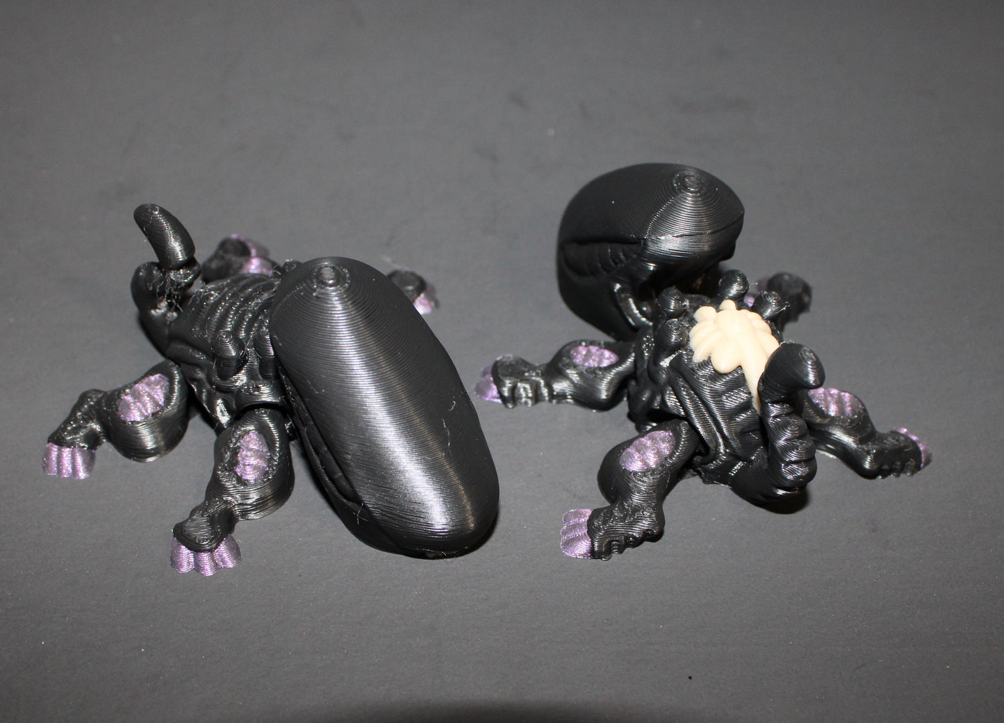 Xenoturtle- Articulated 3D Printed Flexi Fidget Toy-2.5"