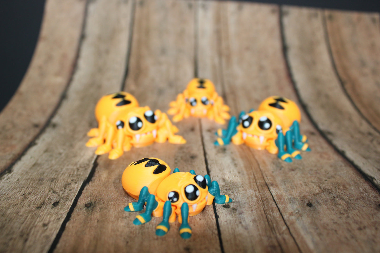 Mini Silly Spider 3d Printed Articulated Figurine