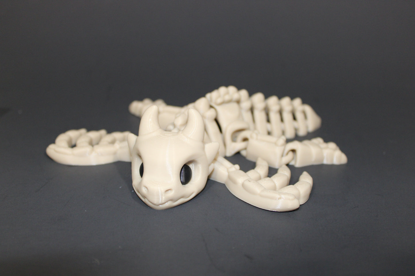 Bone Wyvern 7" Long: 3D Printed Fidget Toy