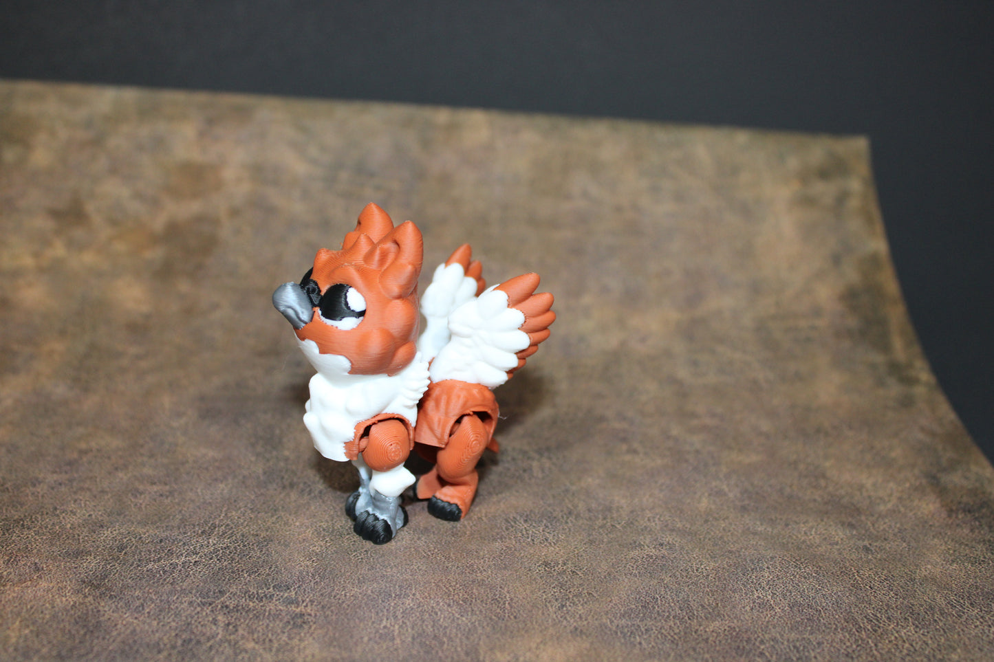 Griffin, Hippogriff and Nightmare -3D printed Flexi Figurine-2.5" Tall-Includes all 3