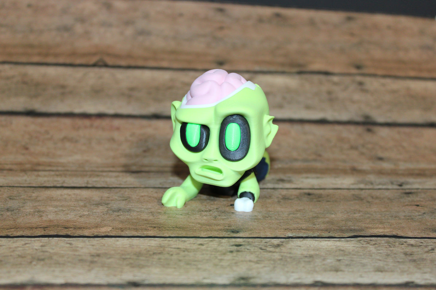 Blob Zombies-3-3.25 inches Tall-3D Printed Articulated Flexi Figurines-Perfect for Halloween