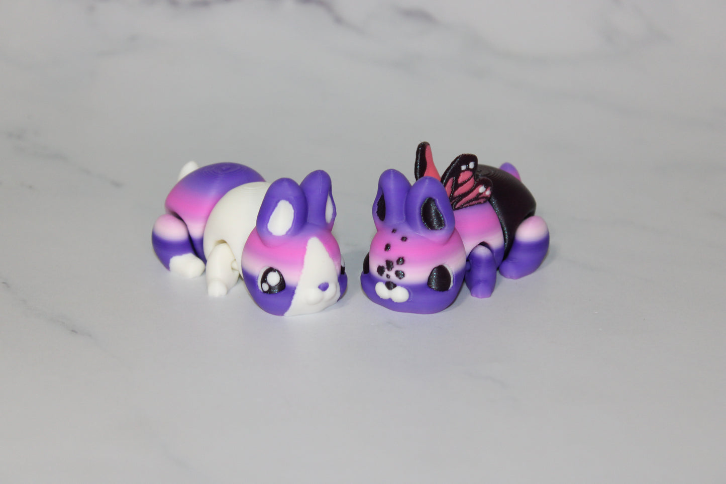 Bunny Articulated 3d Printed Figurine - Wonderland 3D Printing