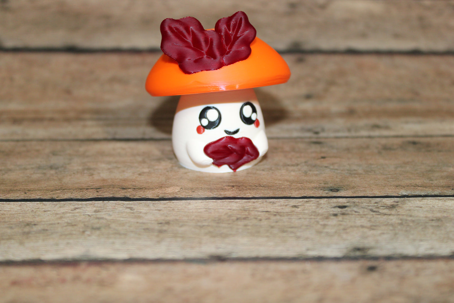 Fall Friends: 3D-Printed Fidget Toy - Includes Three Mushroom Companions