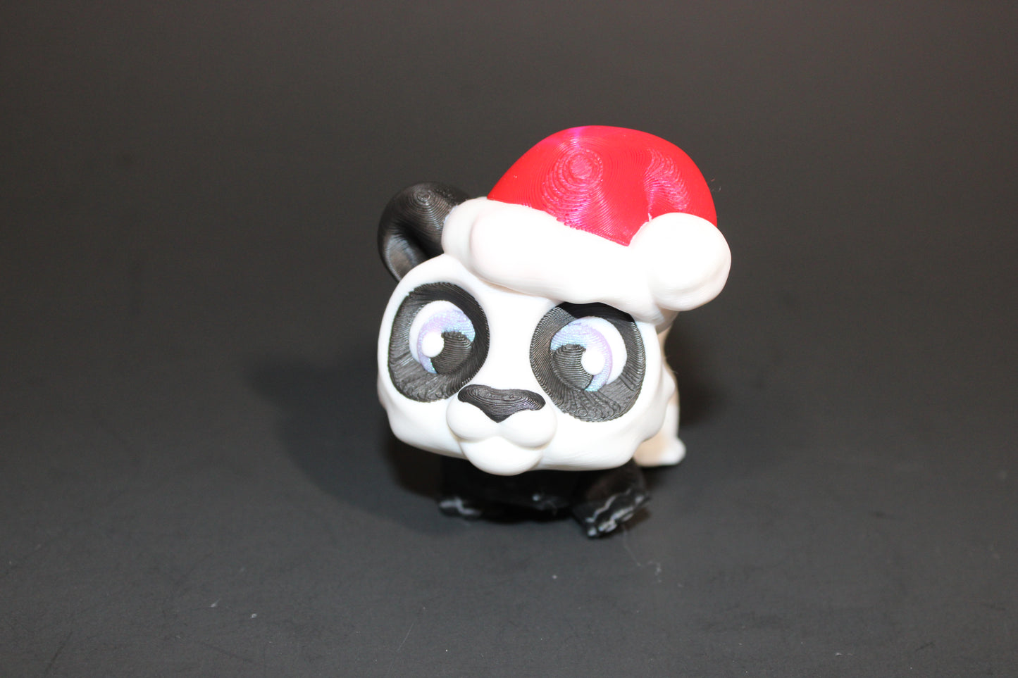 3D Printed Panda Play Set: Regular Set Includes Bamboo House, Bed, Feeding Bowls, Bamboo shoots, 1 Panda-Please read the description.
