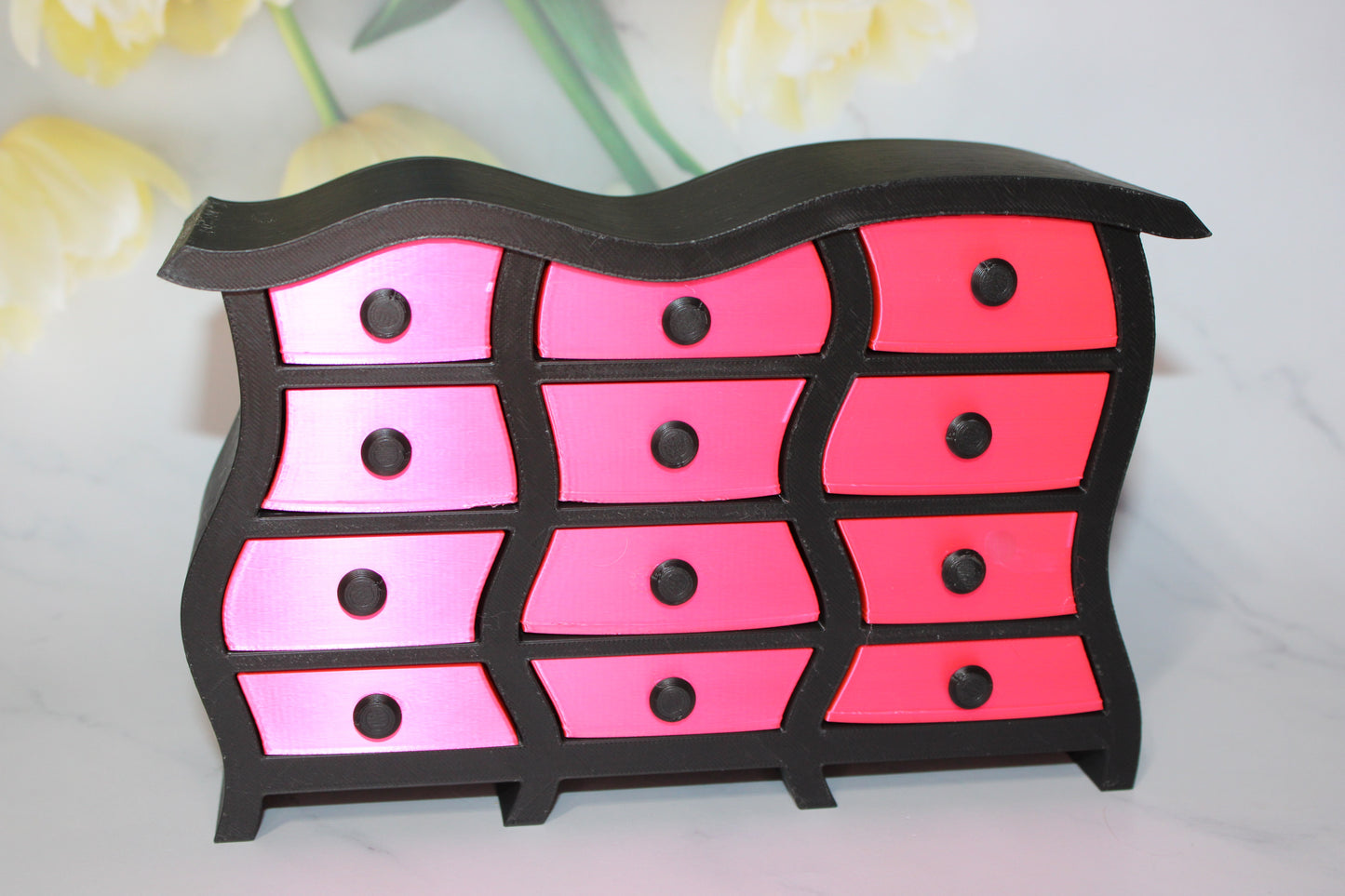 Wardrobe 3D Printed with working drawers - Wonderland 3D Printing