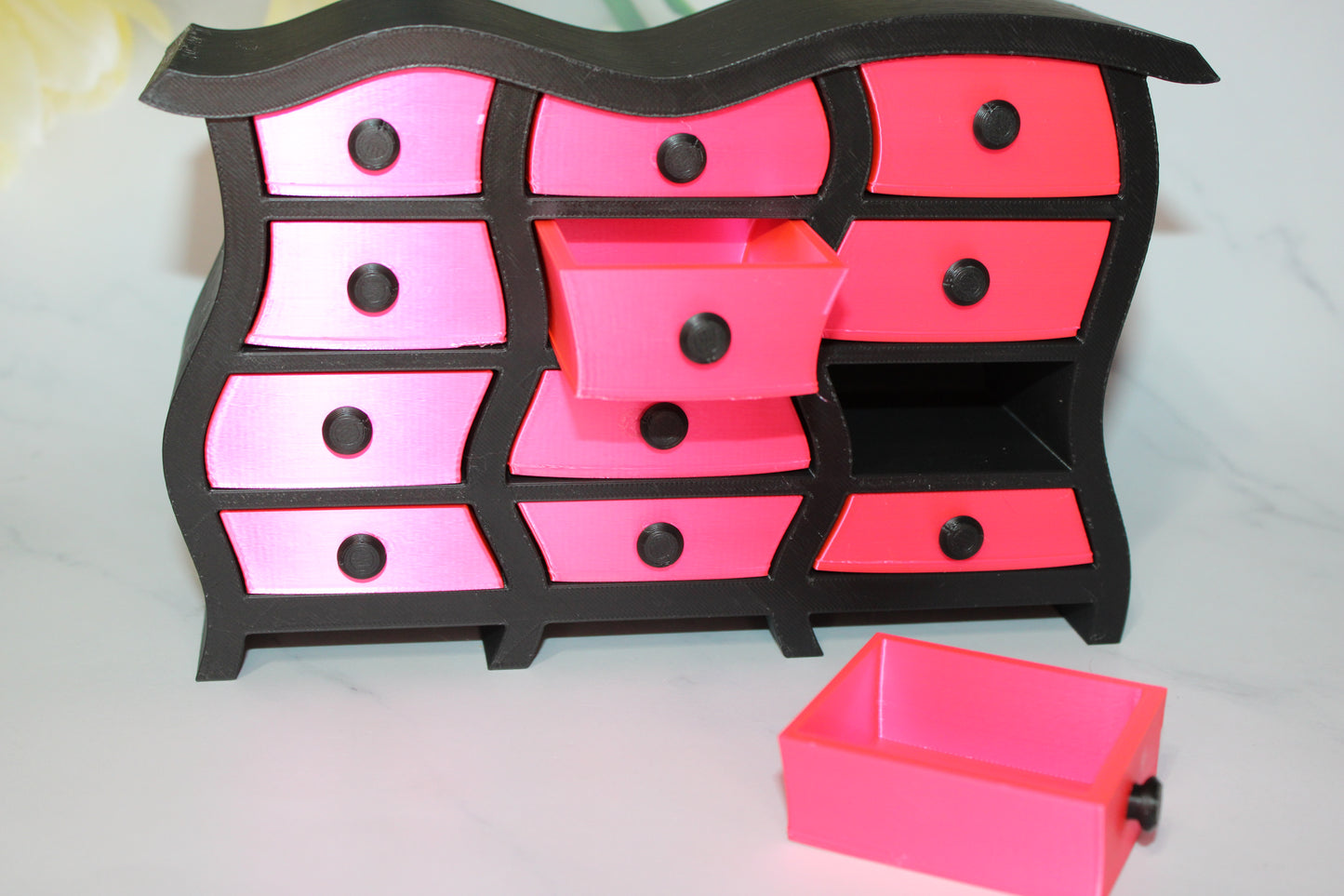 Wardrobe 3D Printed with working drawers - Wonderland 3D Printing