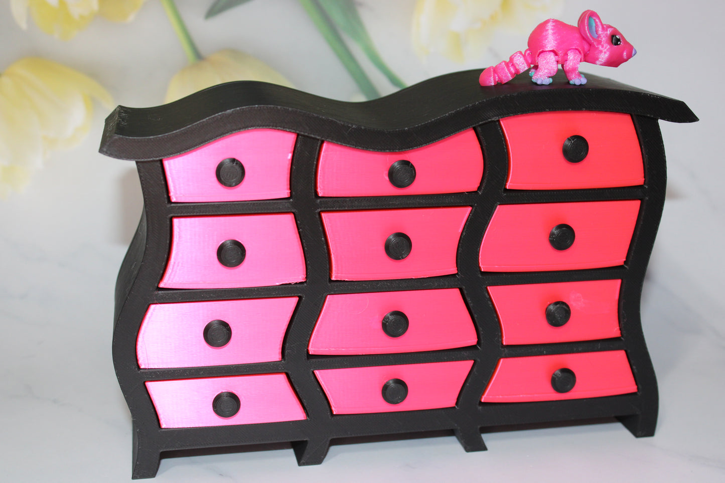 Wardrobe 3D Printed with working drawers - Wonderland 3D Printing