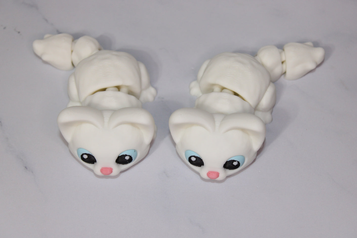 Munchkin Kitty Articulated 3d Printed Figurine - Wonderland 3D Printing