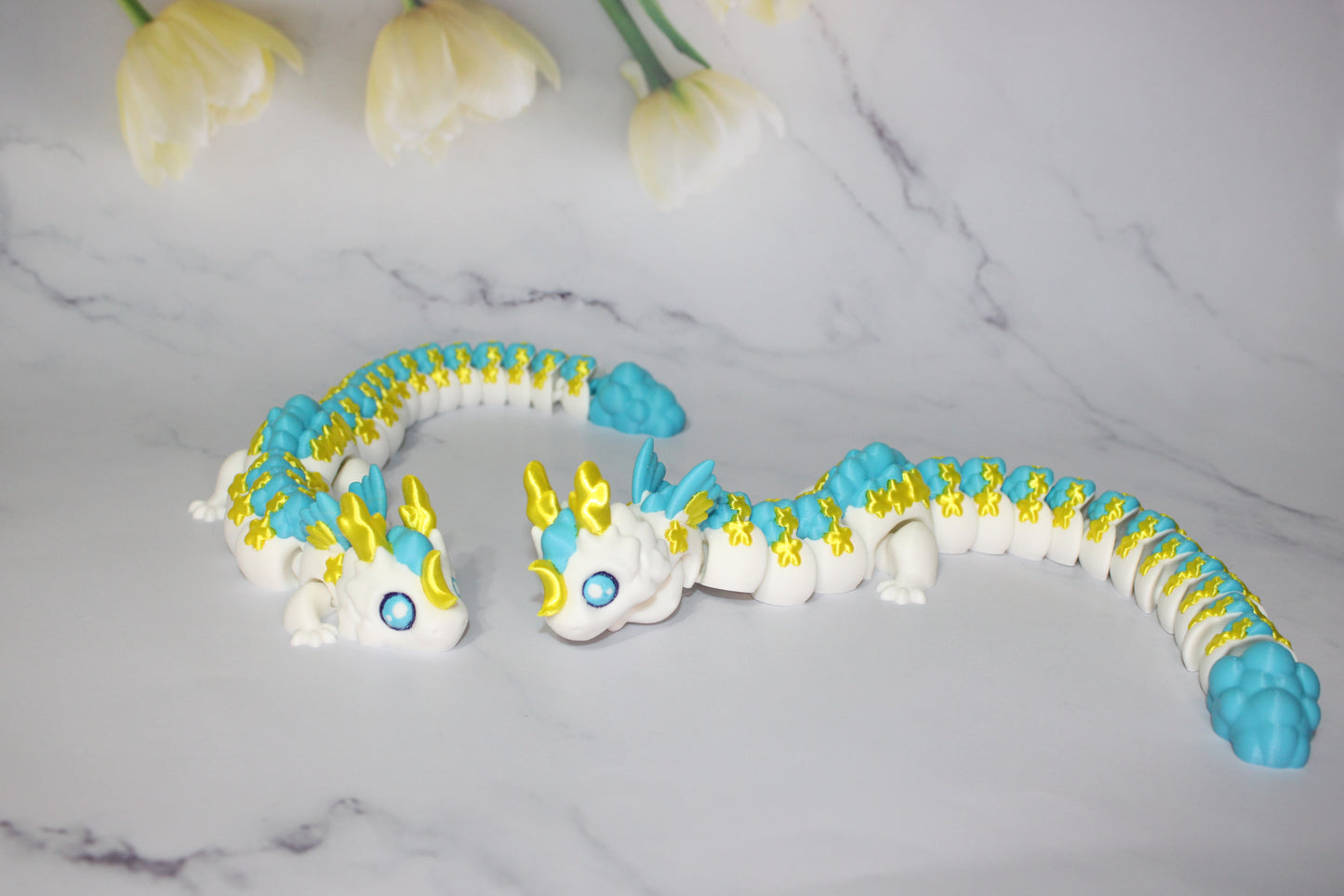 Dream Dragon or Baby Dream Dragon Articulated 3d Printed Figurine