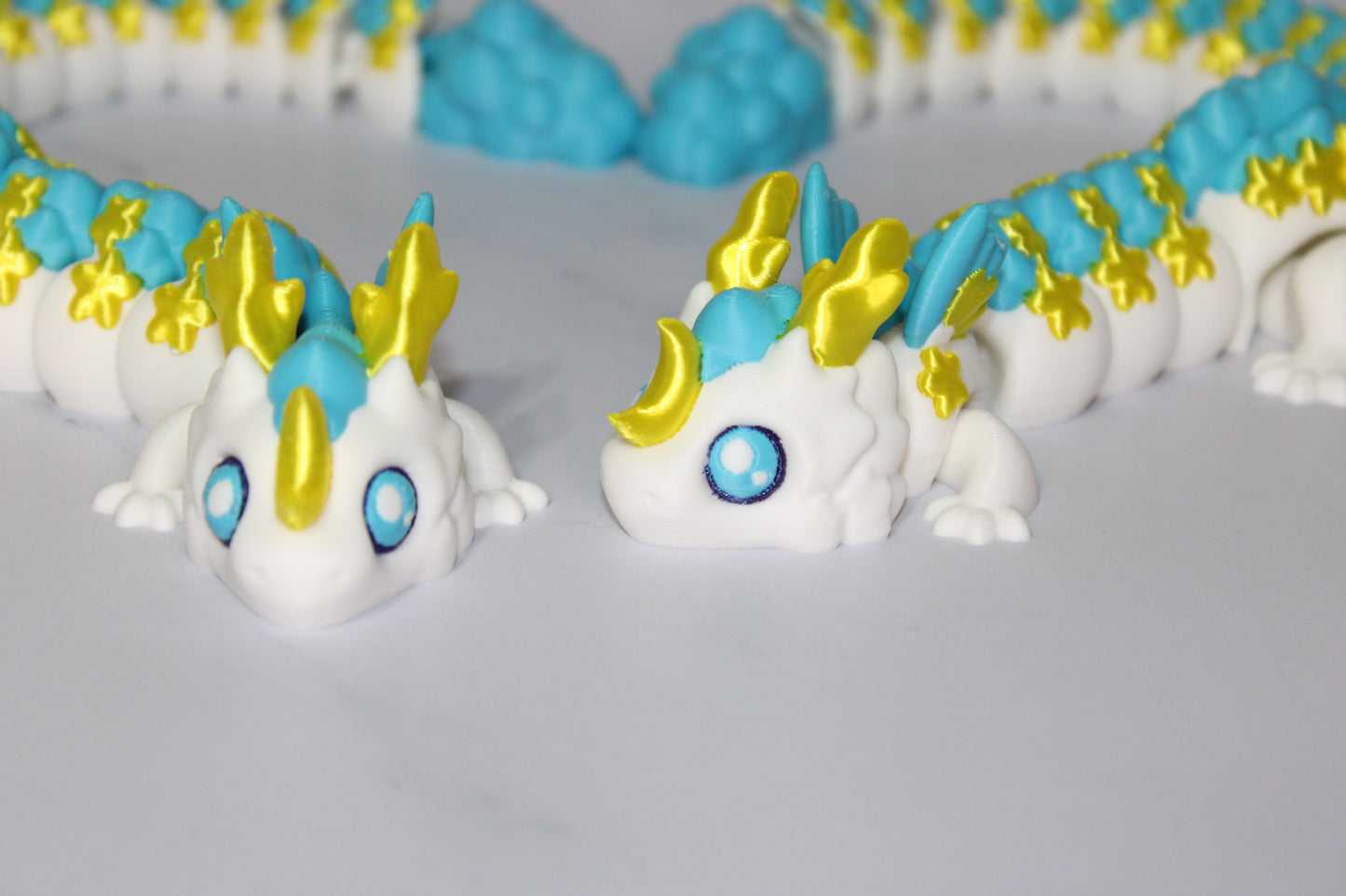 Dream Dragon or Baby Dream Dragon Articulated 3d Printed Figurine