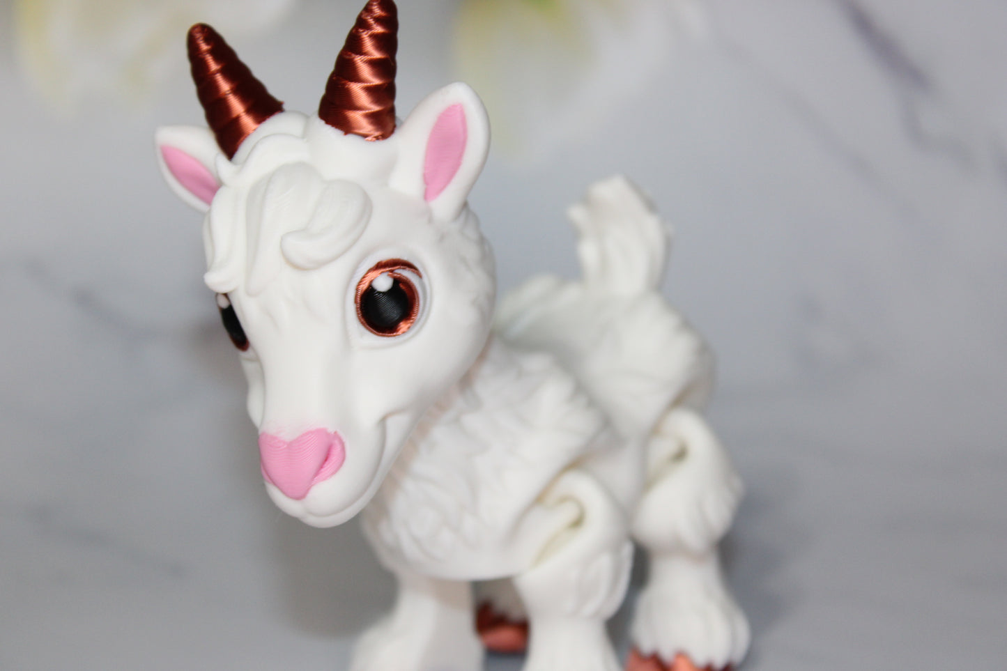 Billy Goat 3D Printed Articulated Figurine Fidget Toy