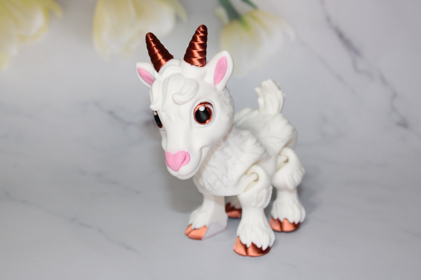 Billy Goat 3D Printed Articulated Figurine Fidget Toy