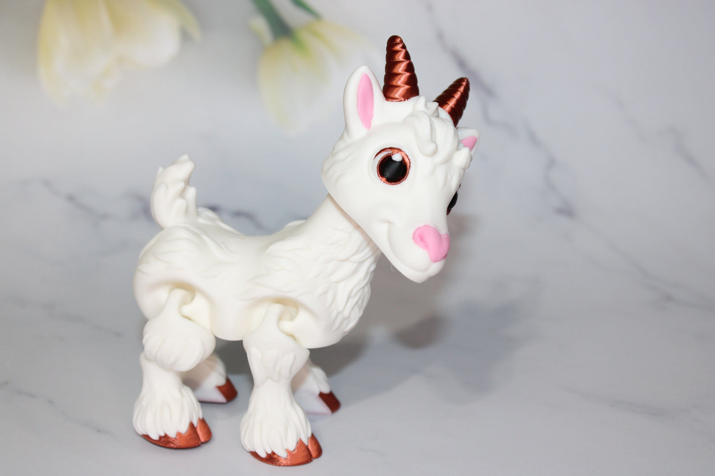 Billy Goat 3D Printed Articulated Figurine Fidget Toy