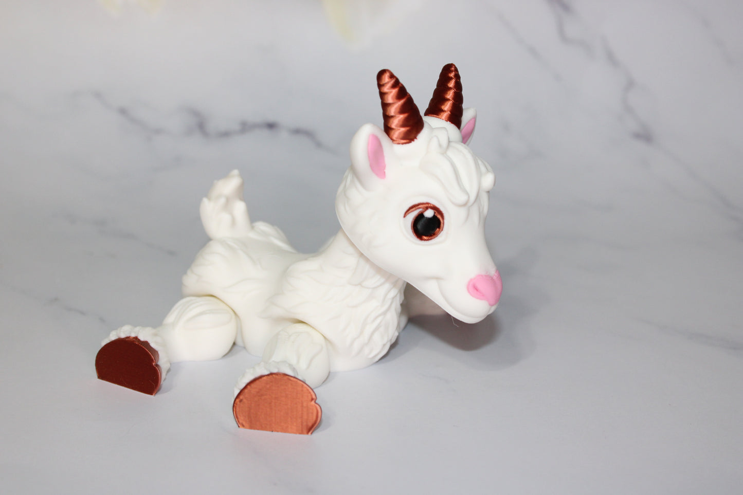 Billy Goat 3D Printed Articulated Figurine Fidget Toy