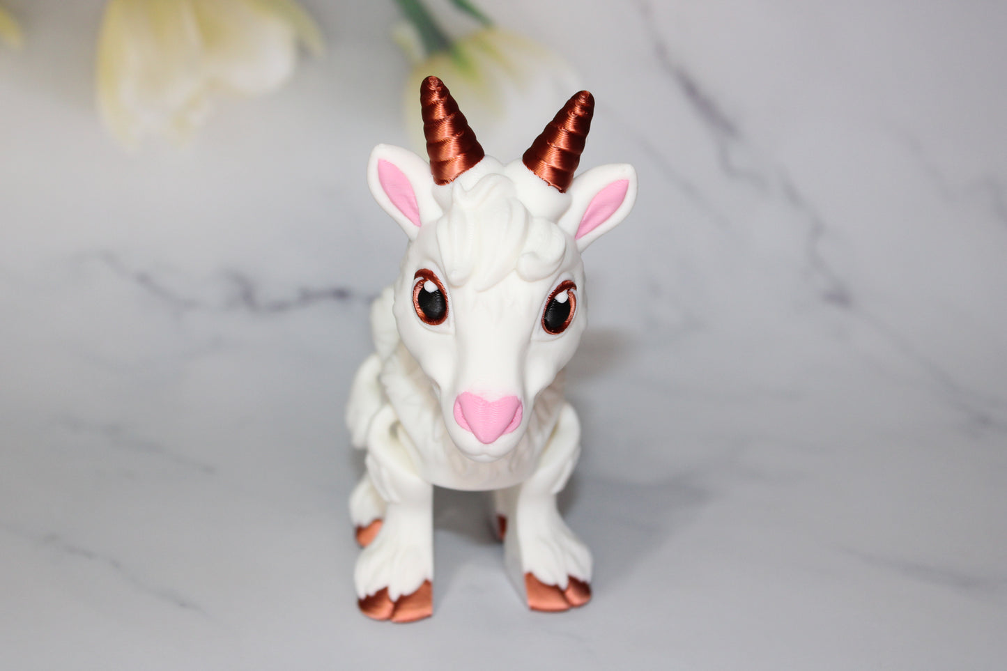 Billy Goat 3D Printed Articulated Figurine Fidget Toy