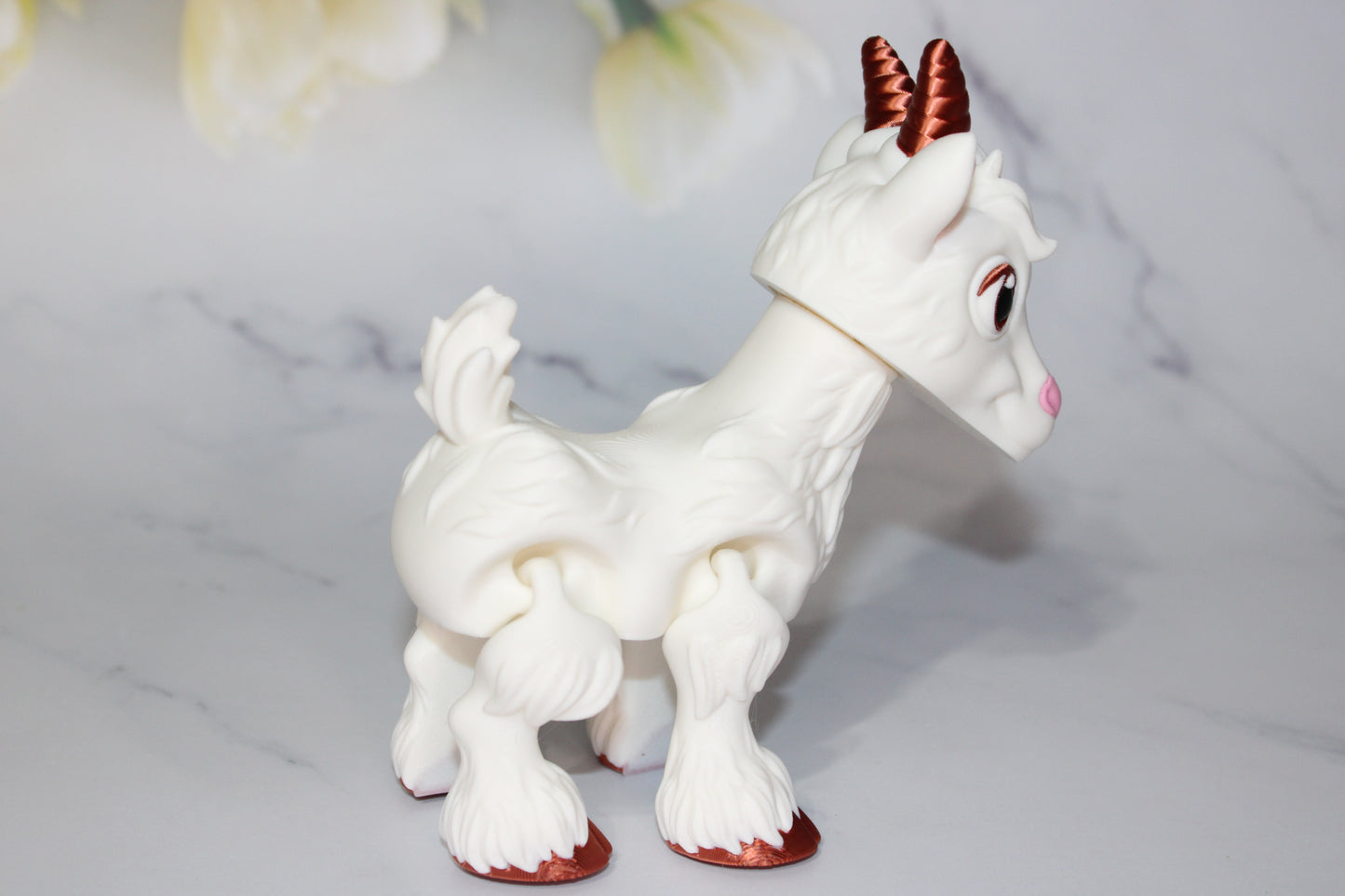 Billy Goat 3D Printed Articulated Figurine Fidget Toy