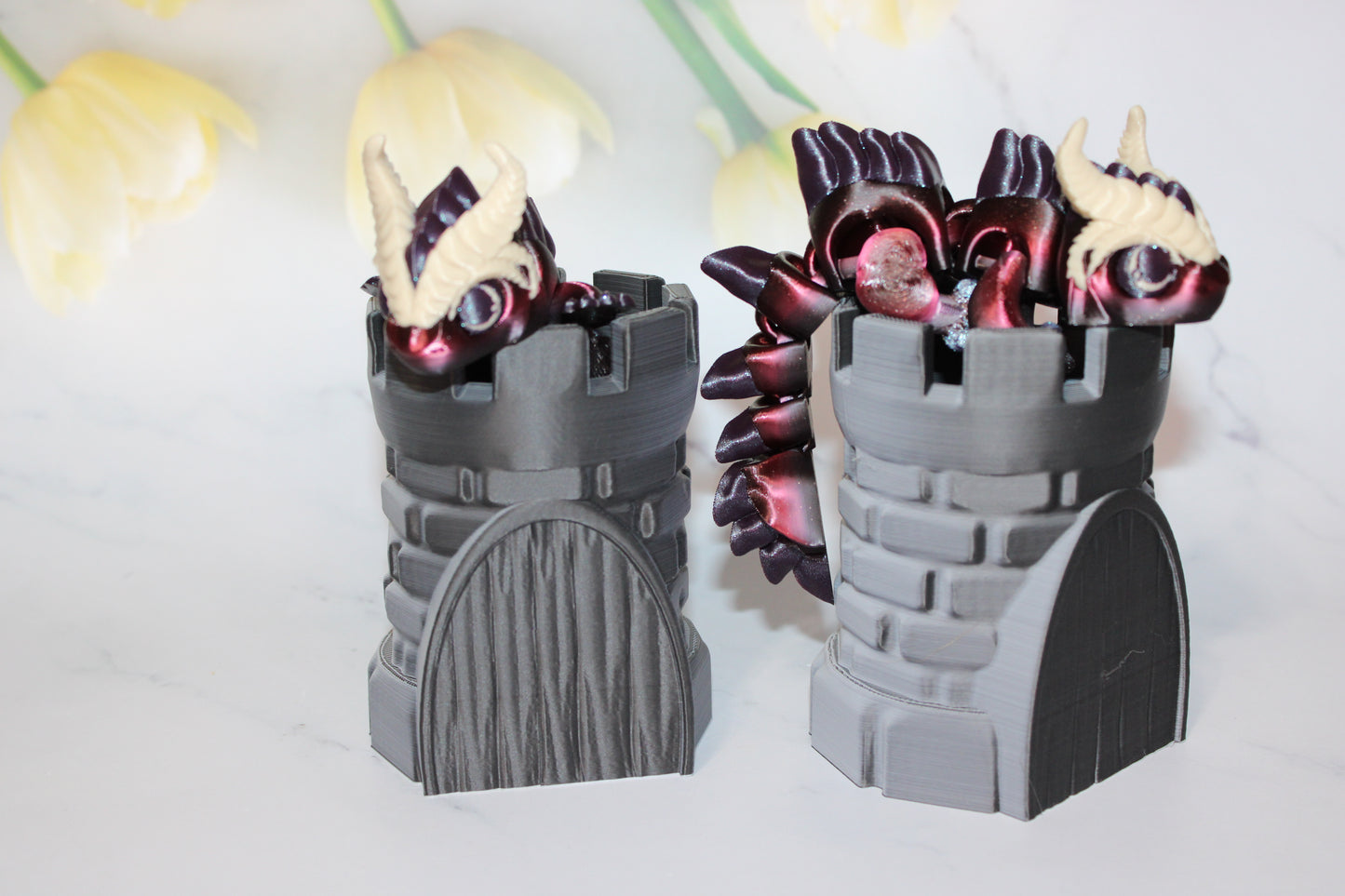 Drathal Baby Dragon Articulated 3d Printed Figurine