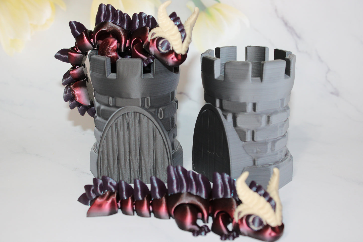 Drathal Baby Dragon Articulated 3d Printed Figurine