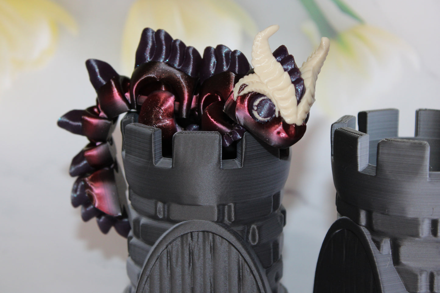 Drathal Baby Dragon Articulated 3d Printed Figurine