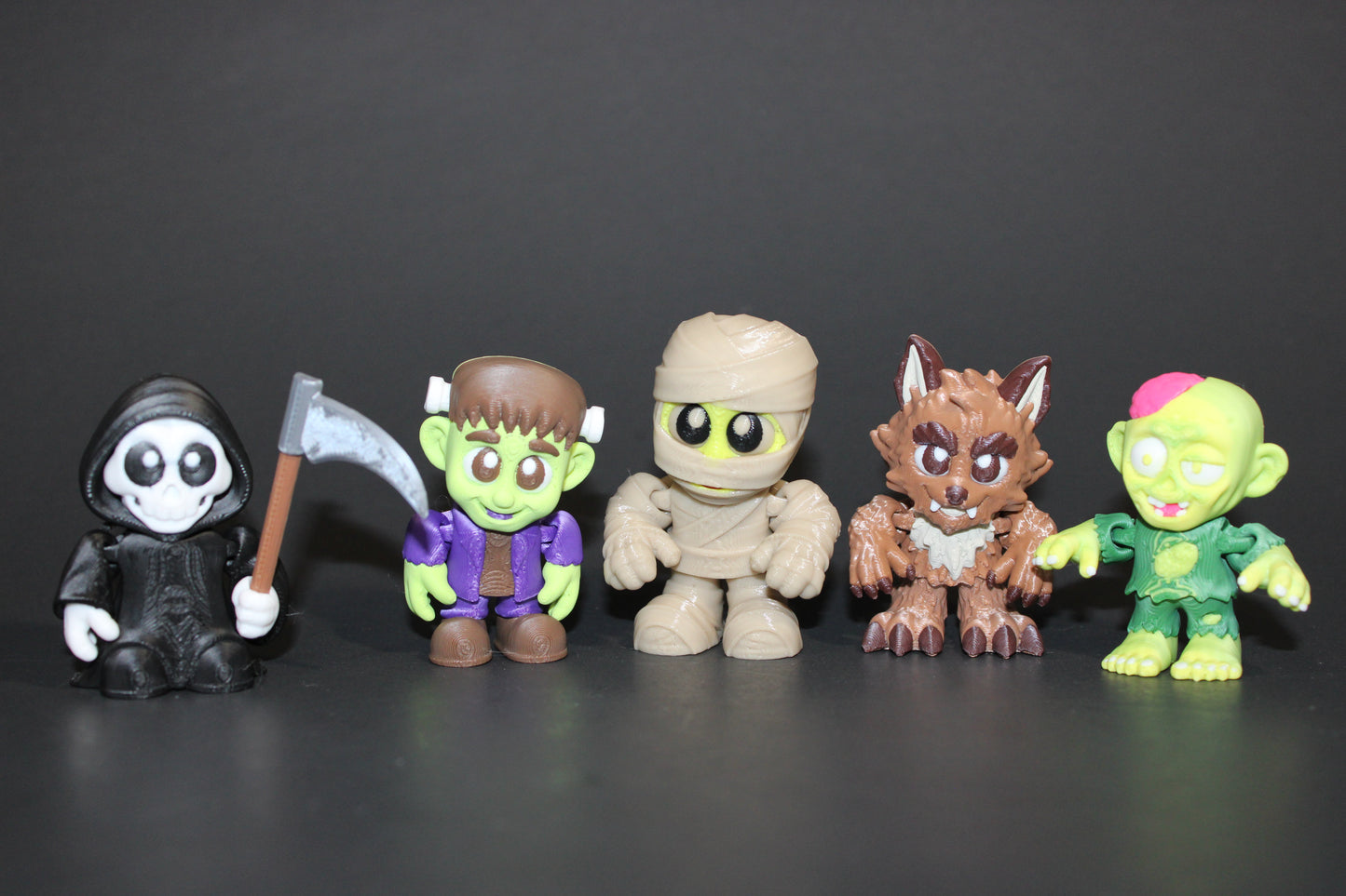 3D-printed articulated flexible Halloween mini fidget toys-2"