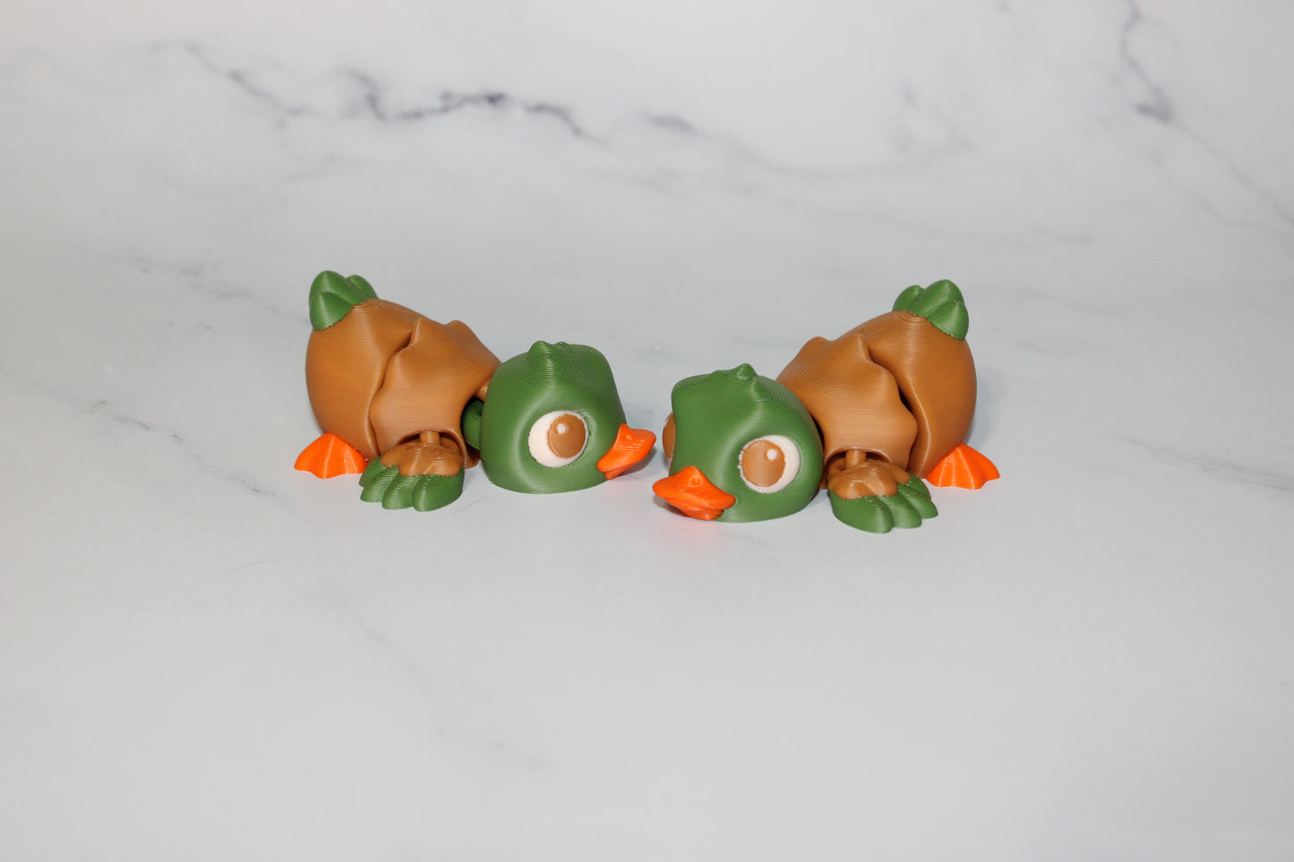 Mini Birds Articulated 3d Printed Figurine