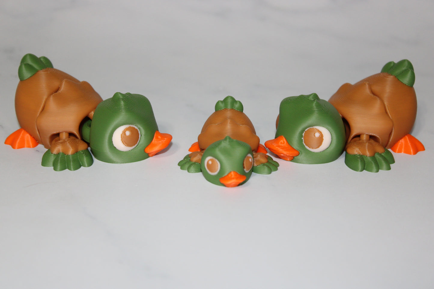 Mini Birds Articulated 3d Printed Figurine