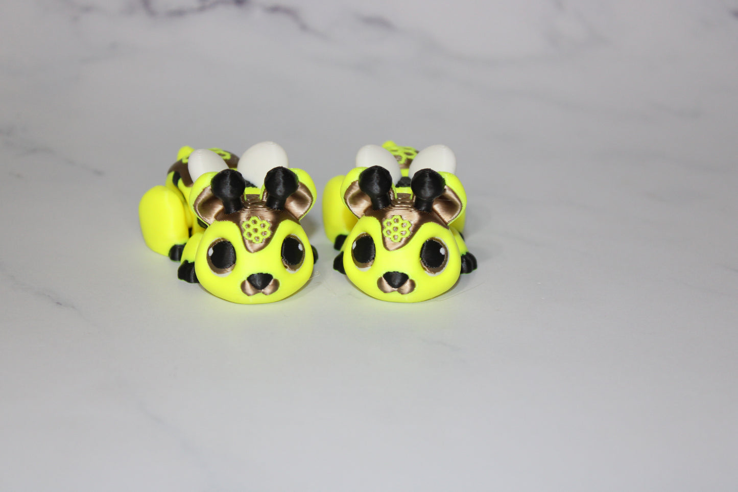 Honey Bunny Bee Articulated 3d Printed Figurine