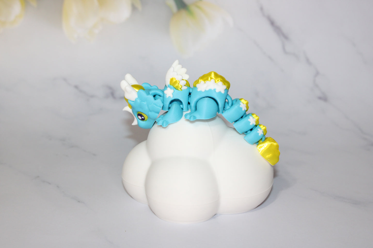 Dream Dragon or Baby Dream Dragon Articulated 3d Printed Figurine