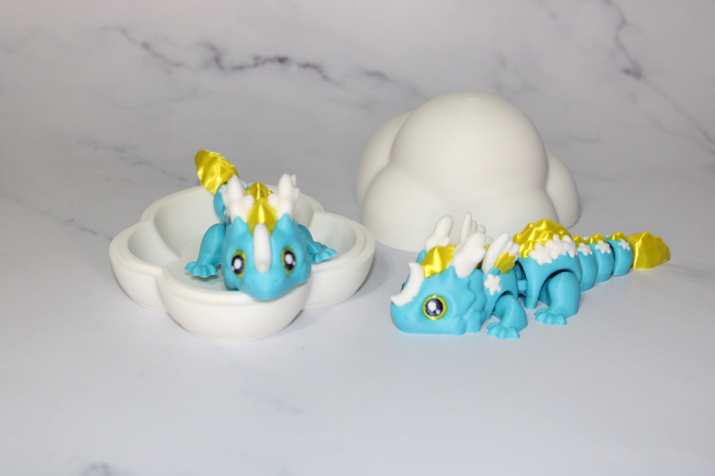 Dream Dragon or Baby Dream Dragon Articulated 3d Printed Figurine