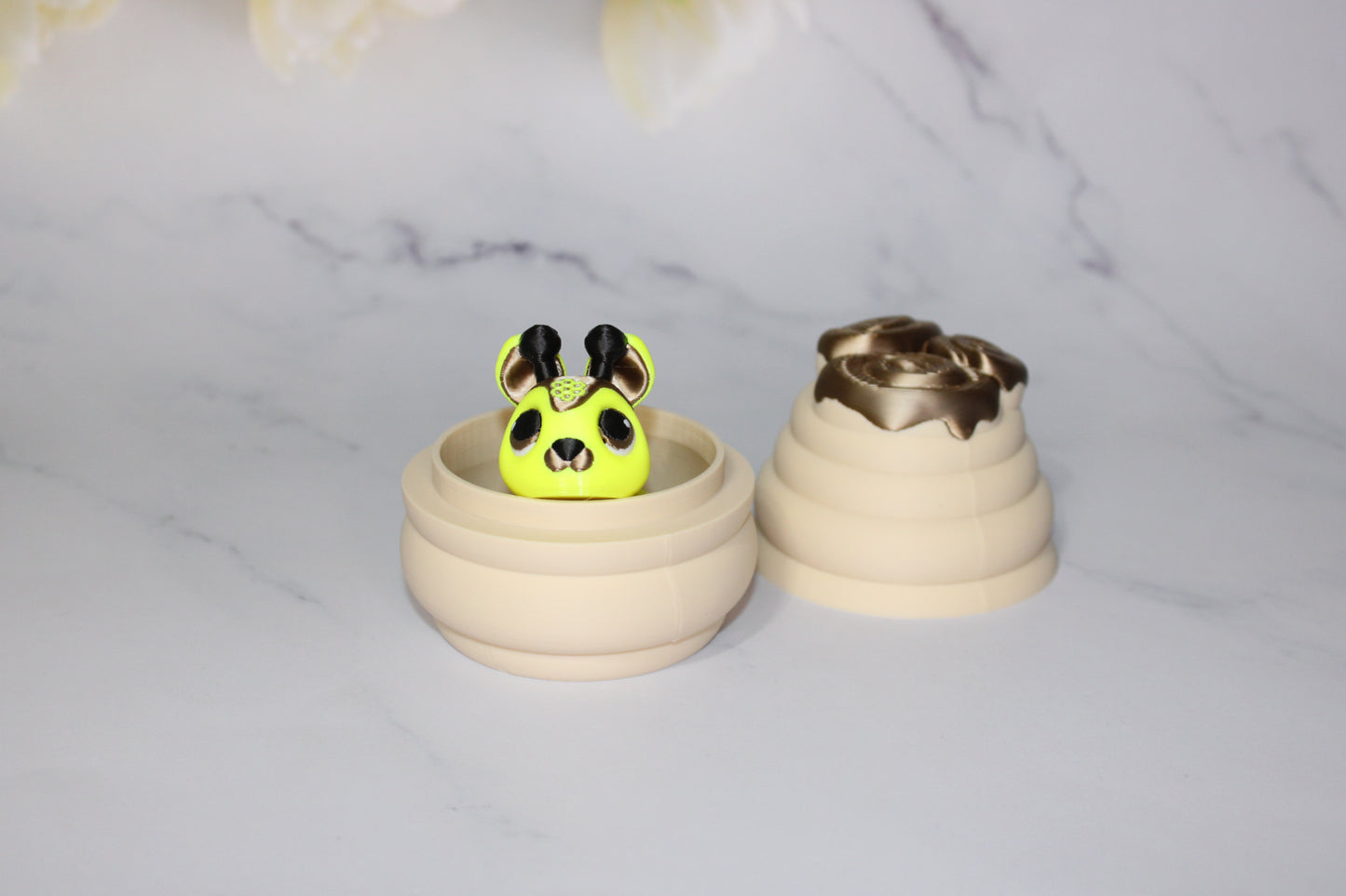 Honey Bunny Bee Articulated 3d Printed Figurine