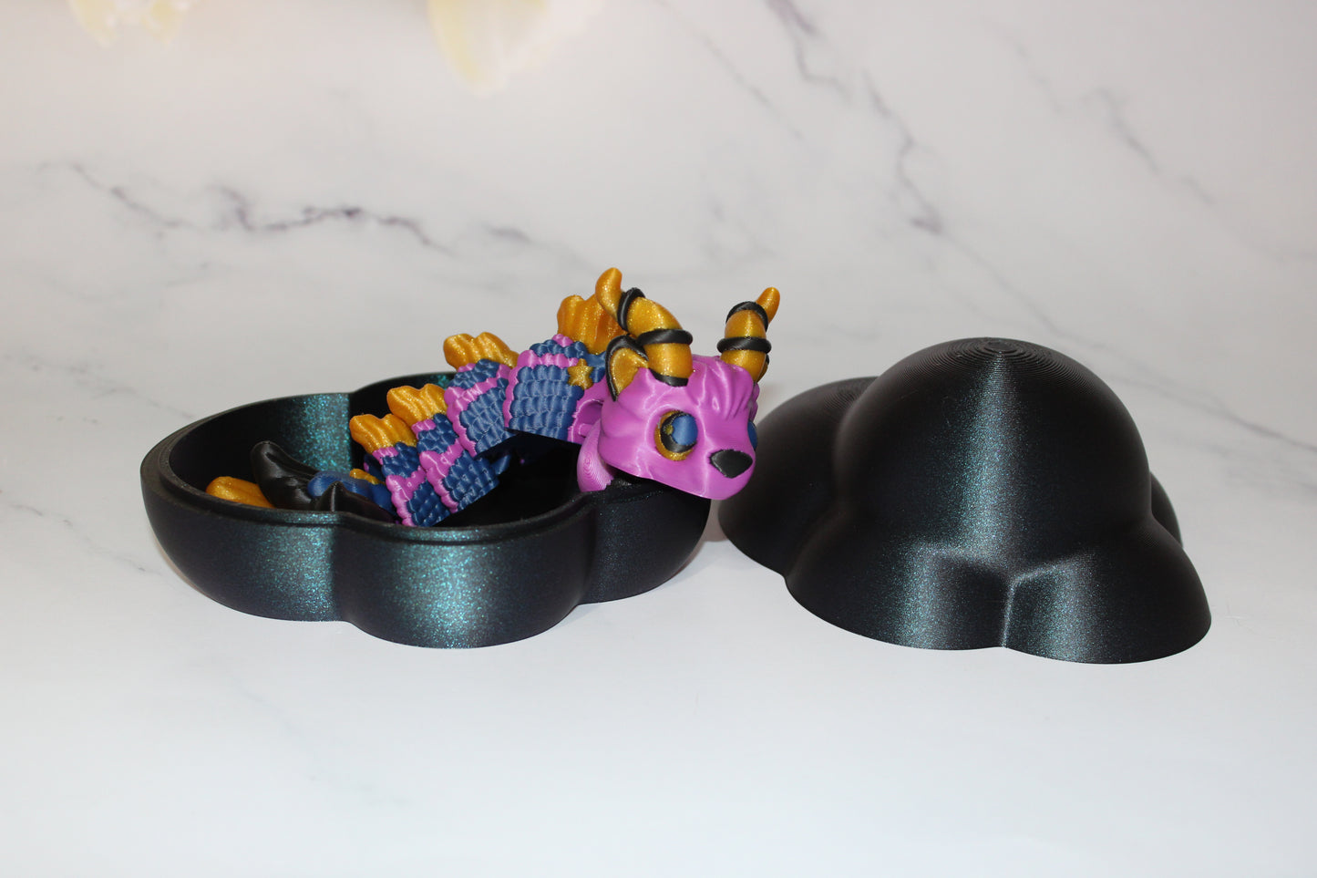 Capricorn Dragon Articulated 3d Printed Figurine