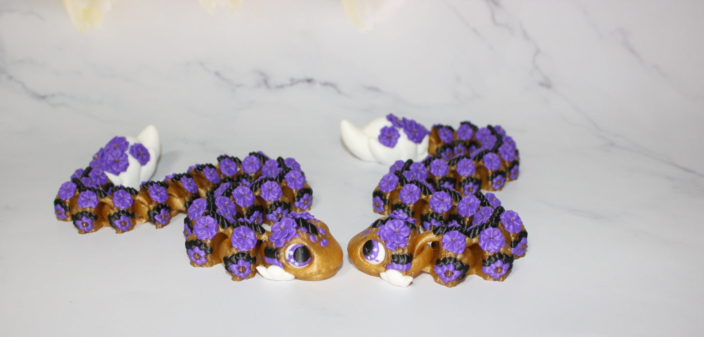 Chinese New Year Snake Articulated 3d Printed Figurine