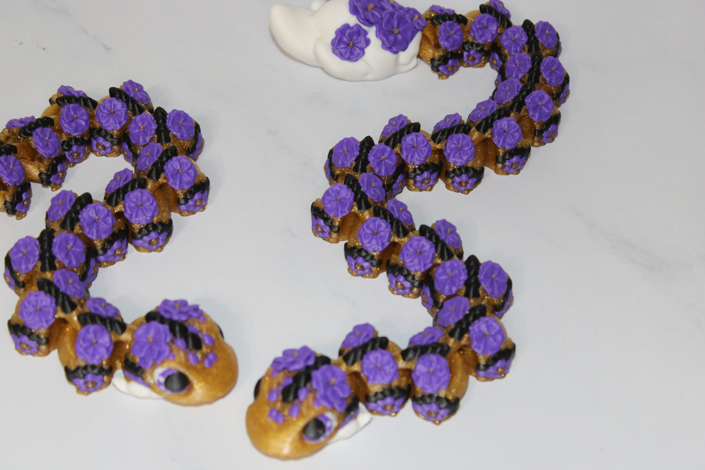 Chinese New Year Snake Articulated 3d Printed Figurine