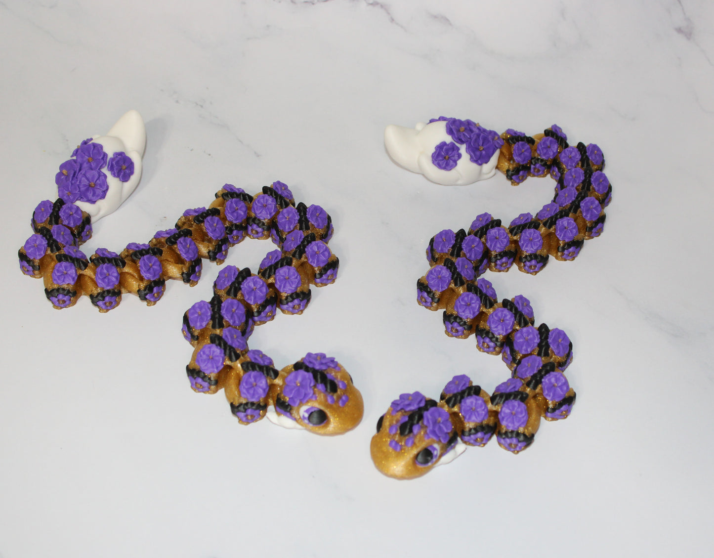 Chinese New Year Snake Articulated 3d Printed Figurine