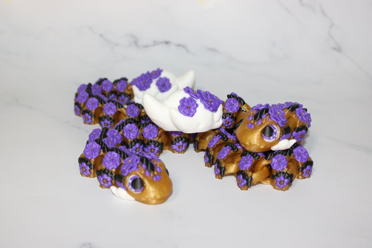 Chinese New Year Snake Articulated 3d Printed Figurine