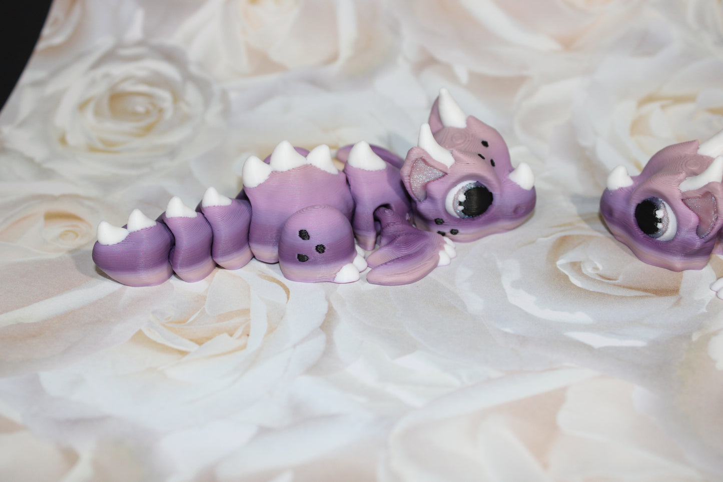 Baby Wyvern Dragon: 3D Printed Articulated Fidget Toy-4.25"