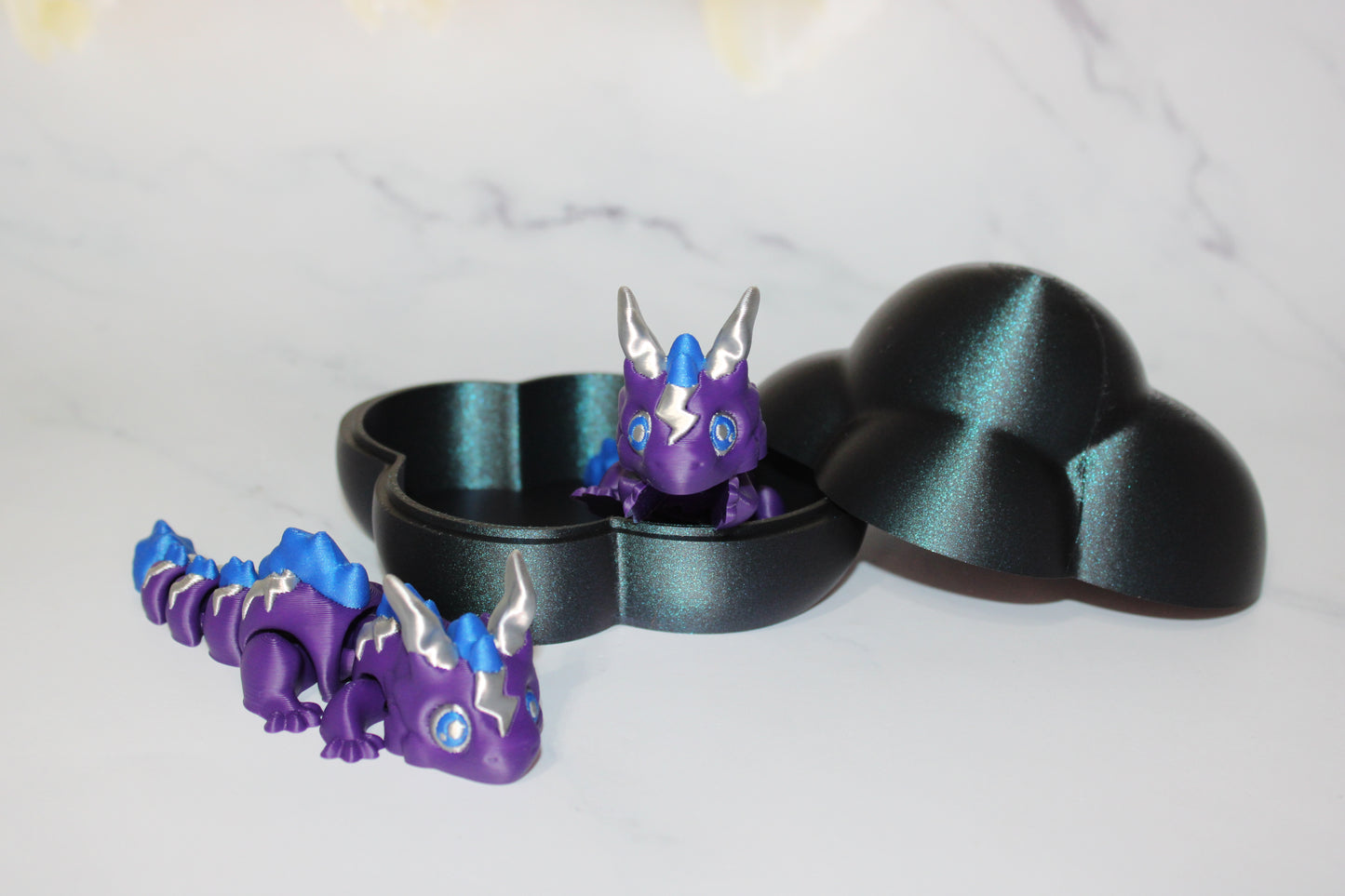 Stormbringer Dragon Articulated 3d Printed Figurine