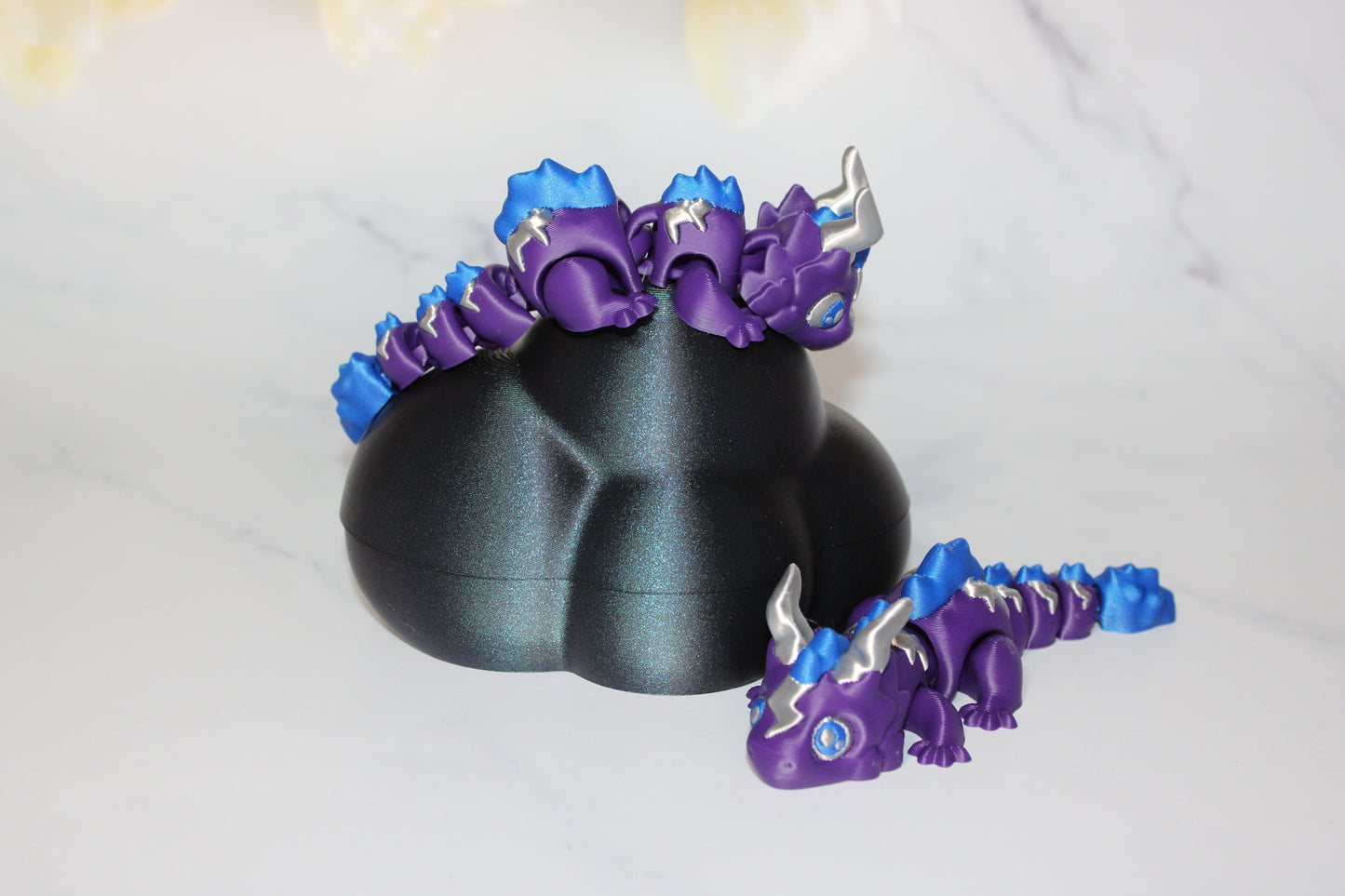 Stormbringer Dragon Articulated 3d Printed Figurine
