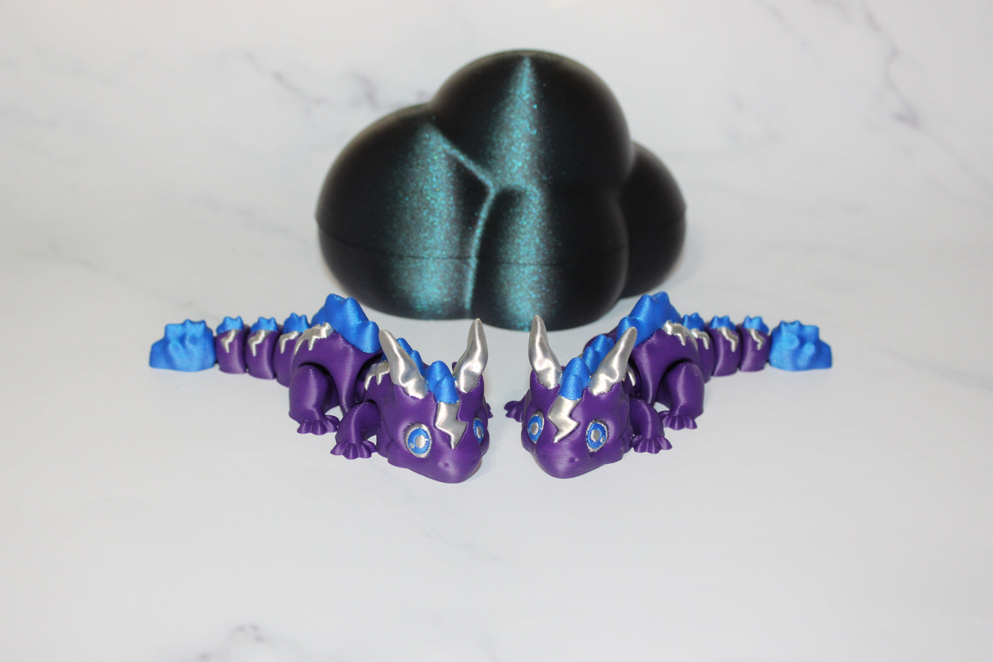 Stormbringer Dragon Articulated 3d Printed Figurine