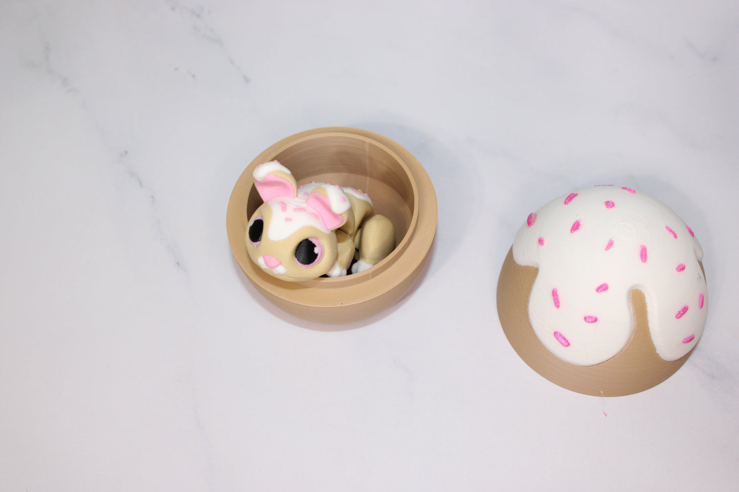 Hoptart Bunny Articulated 3d Printed Figurine