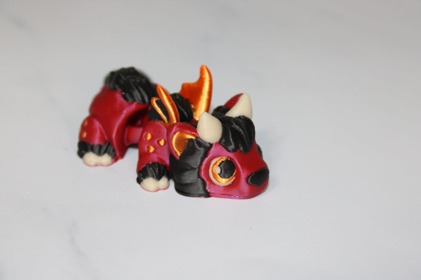 Cryptids- Kitsune, Jersey Devil, and Wolpertinger Articulated 3d Printed Figurine - Wonderland 3D Printing