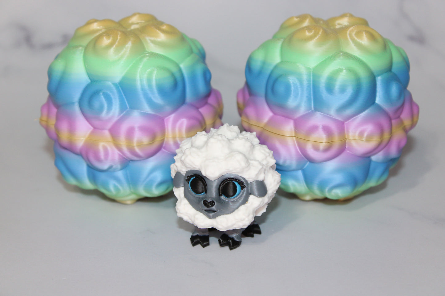 Pufflings 3D Printed Articulated Flexi Fidgets- Perfect for Parties and Goodie Bags