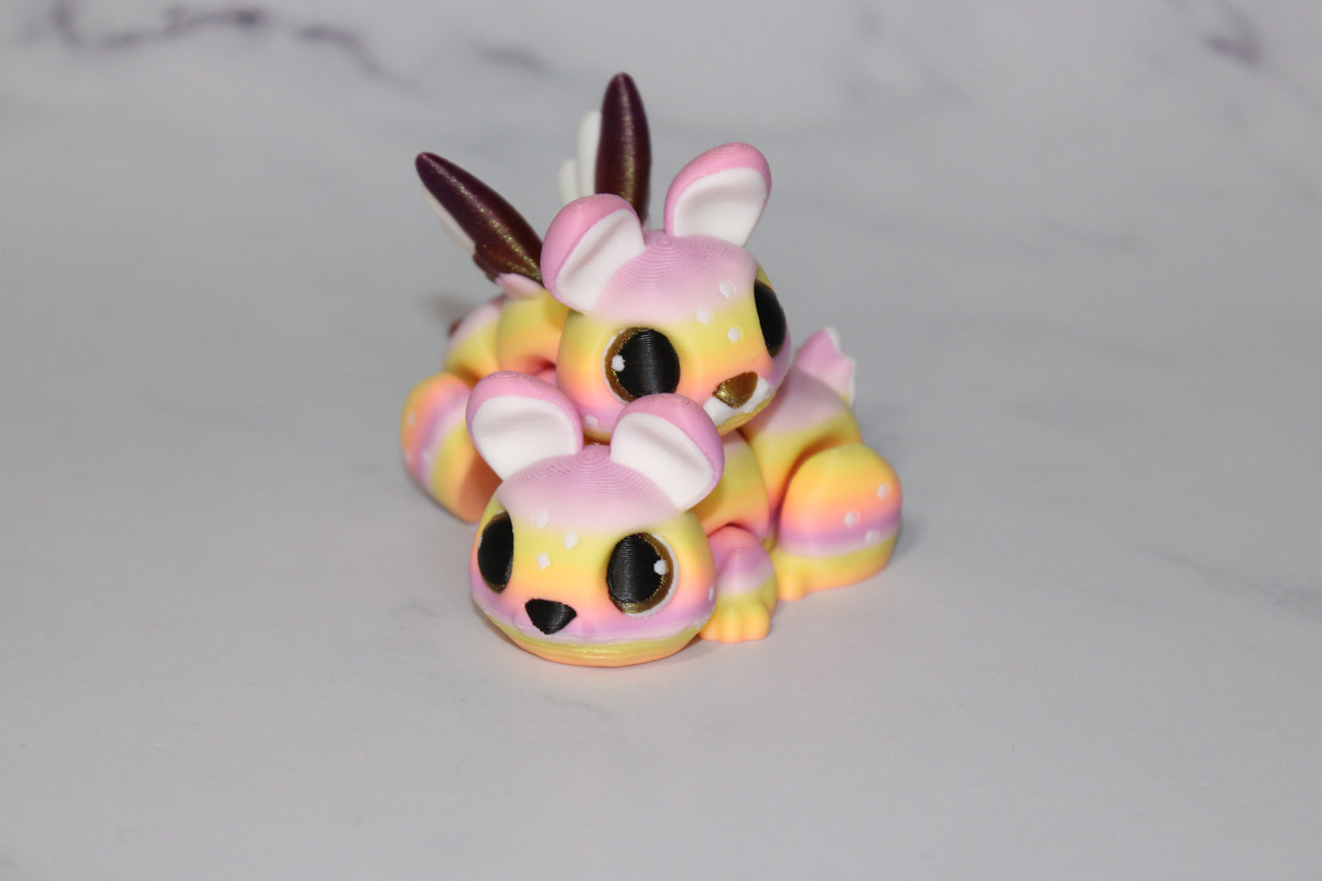 Fairy Bunny or Bunny Articulated 3d Printed Figurine