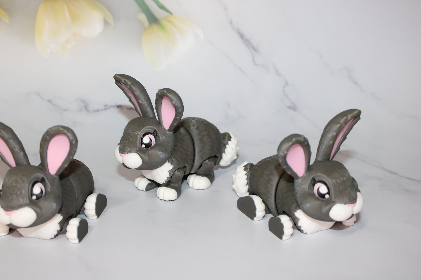 Bunny 3D Printed Articulated Figurine
