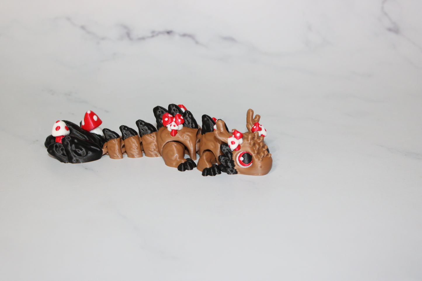 Mori no Seirei Dragon5.5 inches long Articulated 3d Printed Figurine