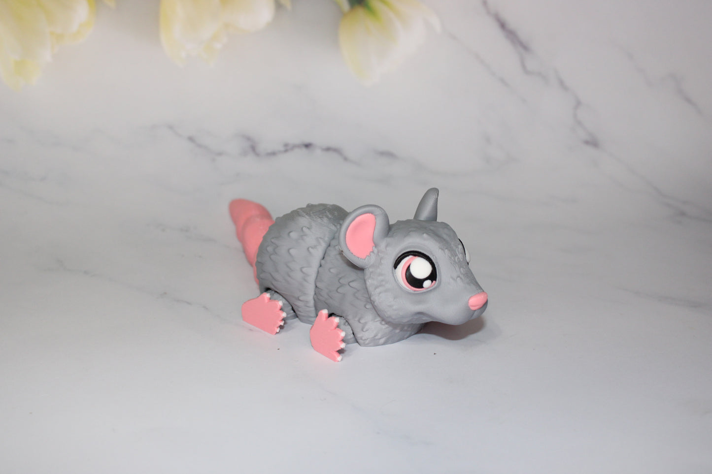 Rat 3D Printed Articulated Figurine